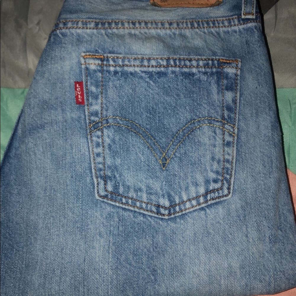 Limited edition Distressed Levi’s jeans